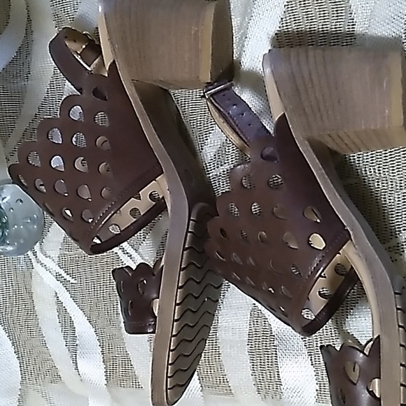 Barbara Barbieri Leather Sandals Woman Size 6.5 - Picture 9 of 11